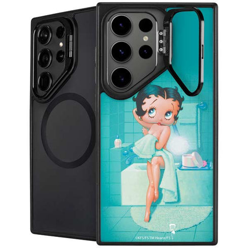 Betty Boop Bathing Galaxy S25 Ultra Kickstand Case